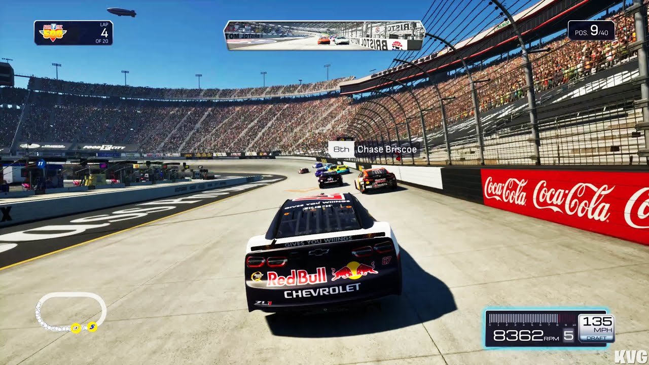 Bristol Motor Speedway NASCAR 25 PS5 gameplay
