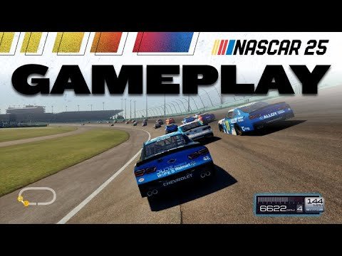 Charlotte Motor Speedway NASCAR 25 gameplay preview