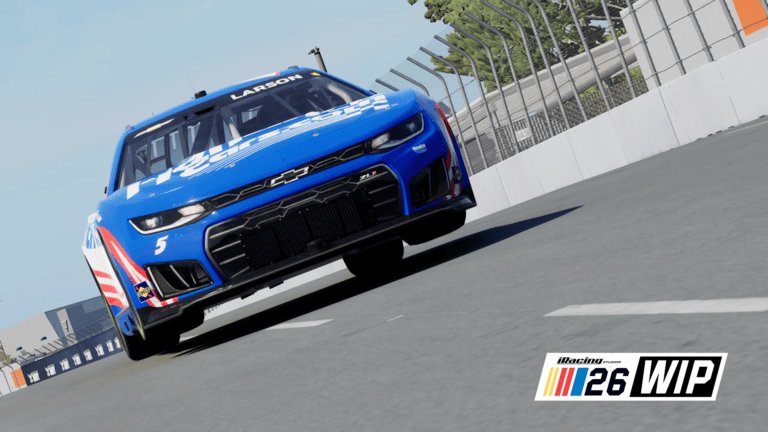 NASCAR 26 damage physics on display as Kyle Larson goes airborne at Naval Base Coronado in the Gold Edition gameplay trailer