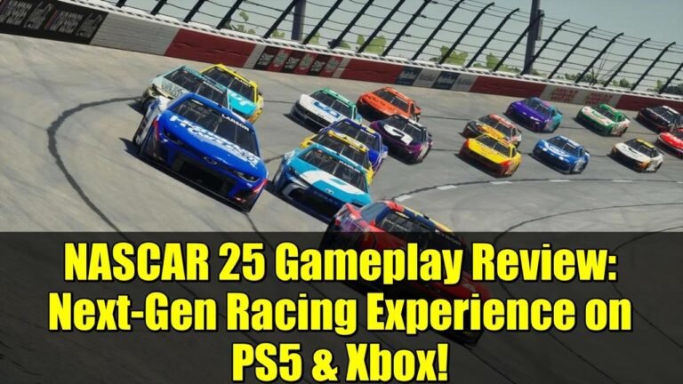 NASCAR 25 Atlanta gameplay review
