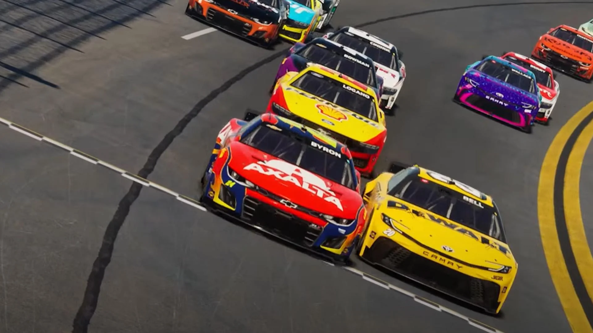 NASCAR 25 Daytona Superspeedway pack racing and timing strategy